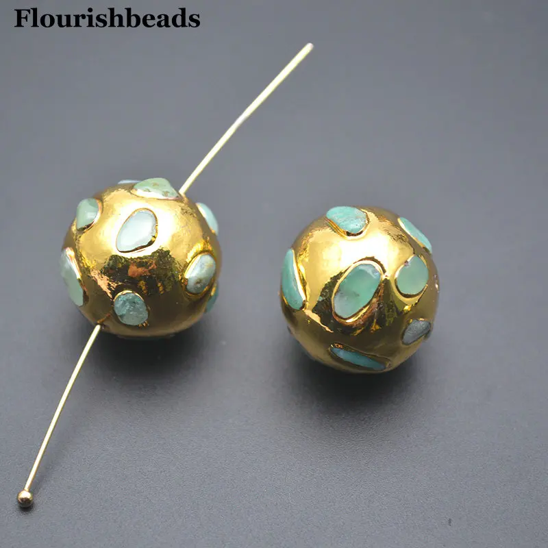 10pc Vergoldung Natürliche Weiße Herz Shell Pelar Kubische Herz Runde Form Perlen Für Halskette Armband Schmuck Machen