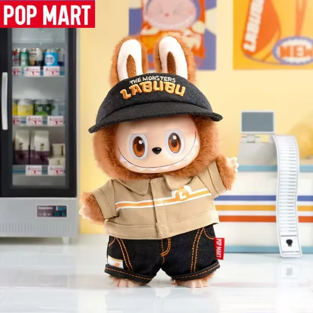 

POP MART Labubu Wackymart Series: Коллекционная фигурка-сюрприз в закрытой упаковке, милая модель-игрушка, подарок на день рождения