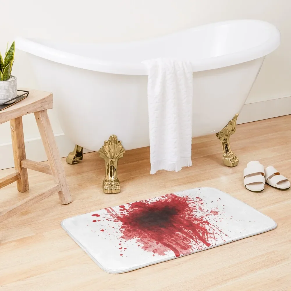 Blood Bath Mat Bathrooms Accessories Novelties Anti-Slip Bathtub Carpet Carpet Carpet Mat