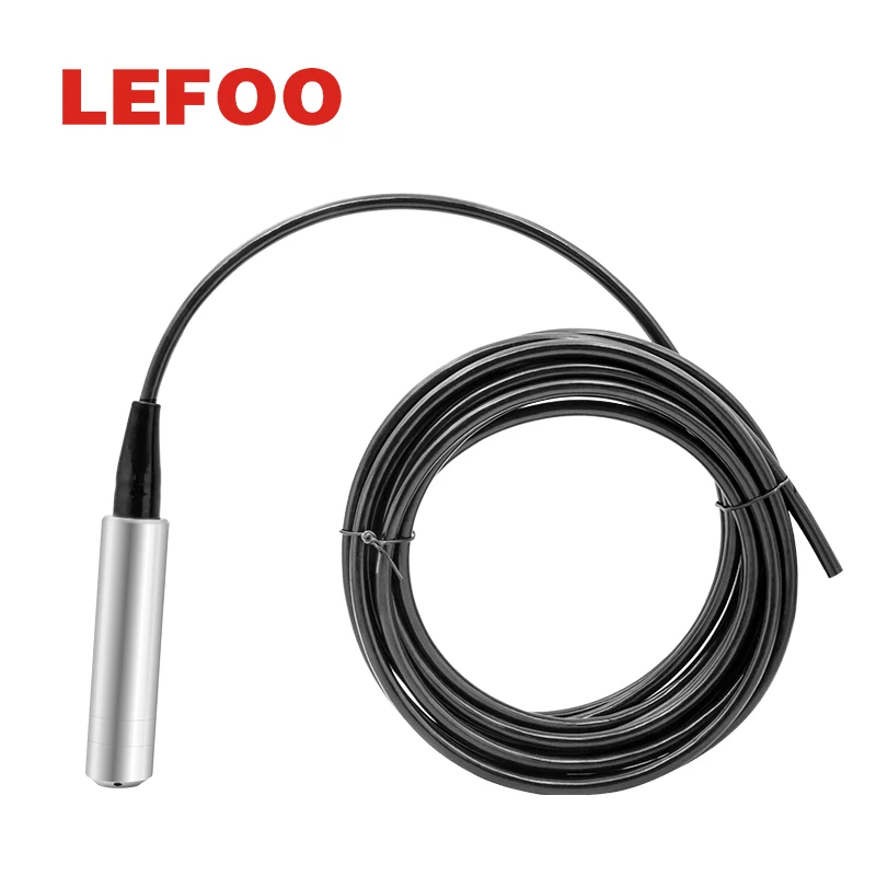 4-20ma Submersible Liquid Level Sensor Indicator Transmitter Hydrostatic Water Level Sensors for Sewage Water Treatment