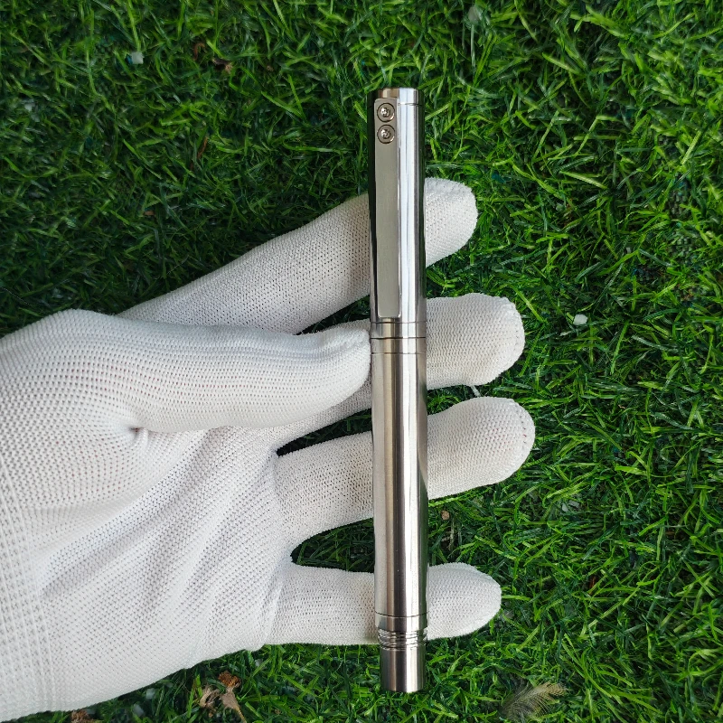 

Titanium Alloy+Stainless Steel Fountain Pen Bock Jinhao F 0.5mm Calligraphy Pen Stationery Beginners Learning Pens for Writing