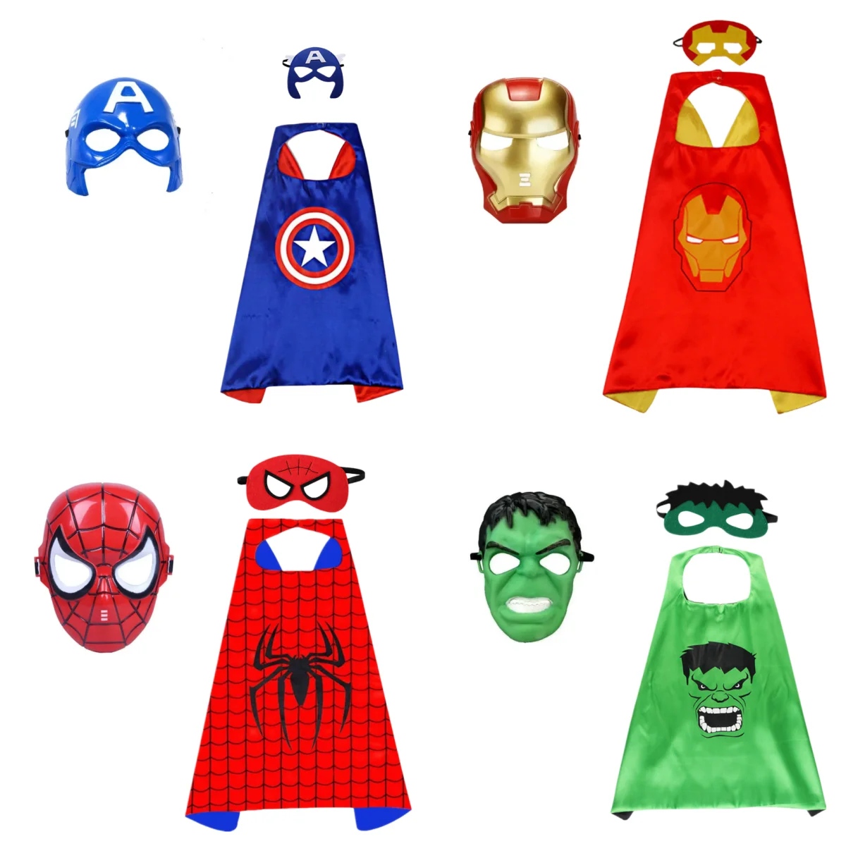 Spider Movie Mask Cloak Cosplay Movie Blue Beige 1024 Light Outdoor Daily Festival Comfortable Lightweight Accessory