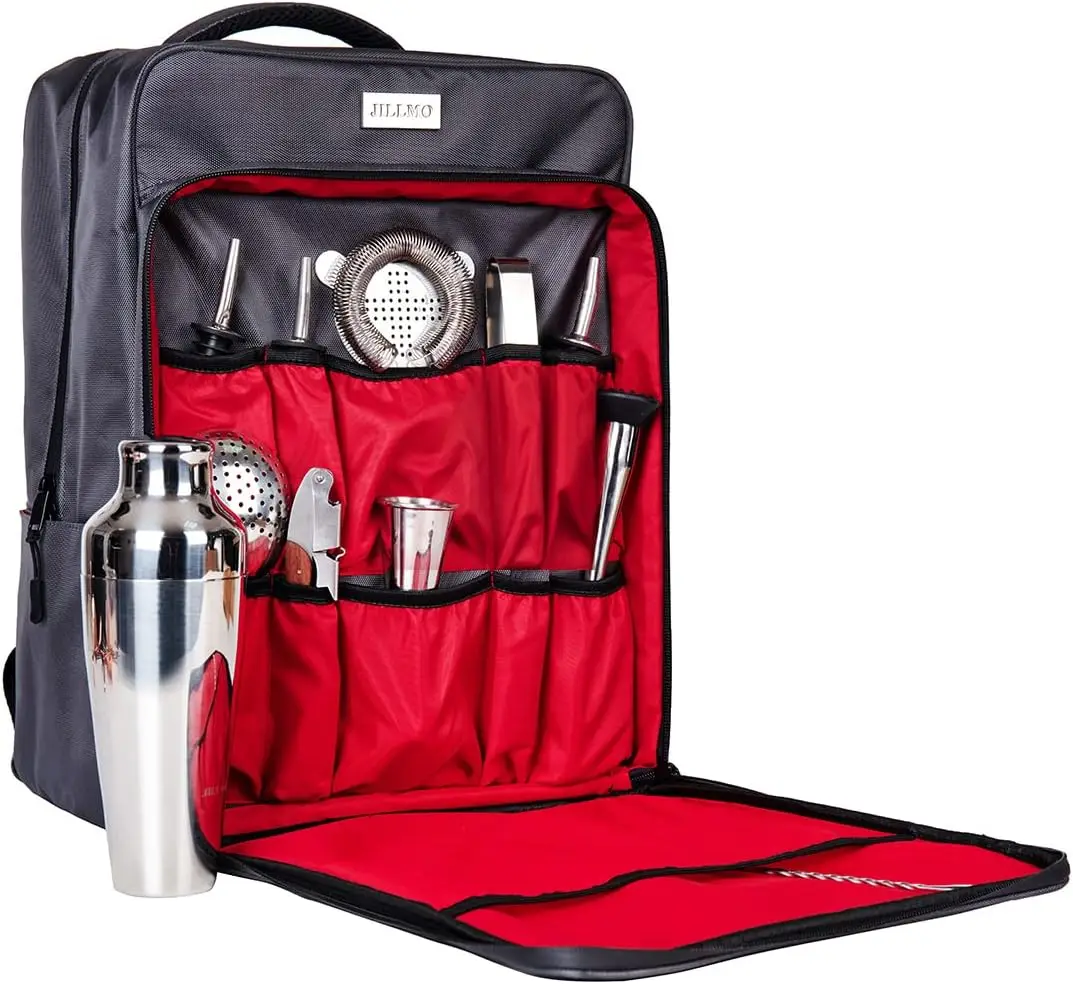 

10-Piece Bar Set with Bartender Bag