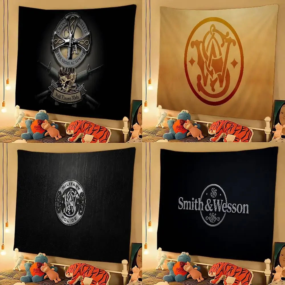 

GUN SmithS W-WessonS Colorful Tapestry Wall Hanging Cheap Hippie Wall Hanging Bohemian Wall Tapestries Mandala Hanging Sheets