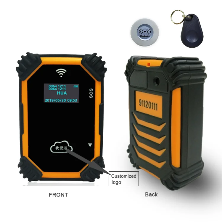 زر إنذار سحابي مجاني SOS RFID نظام جولة الحراسة 4G #4