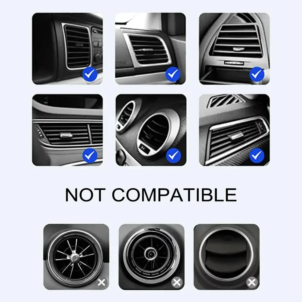 Gravity Car Phone Holder Air Vent Cell Phone Holder GPS Stand For Alfa romeo giulietta giulia stelvio 156 gt 159 147 166