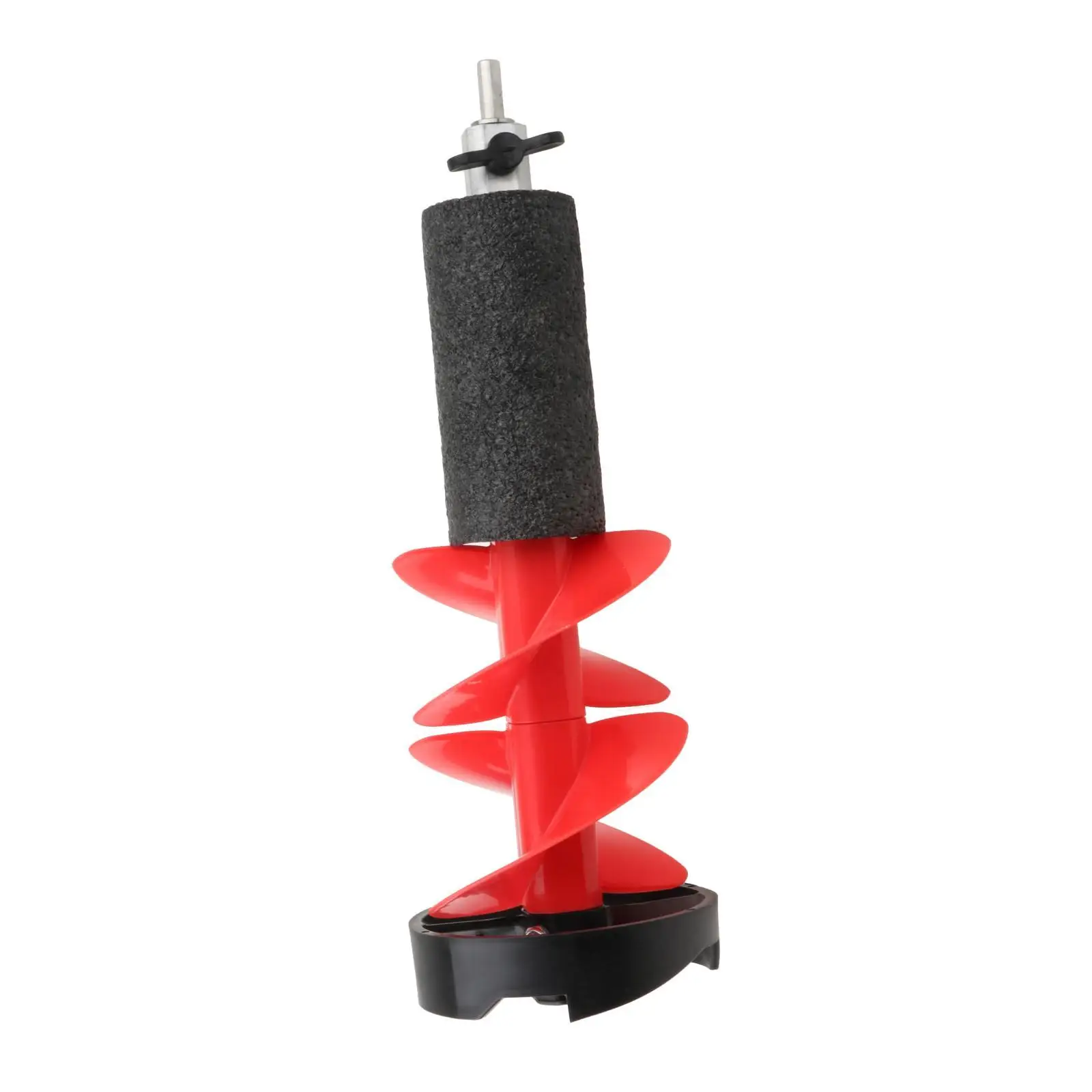 Ice Auger Aluminum Alloy Ice Fishing Drill 6 Inch Sturdy Burrowing Tool Winter Fishing Equipment for Multiple Waters