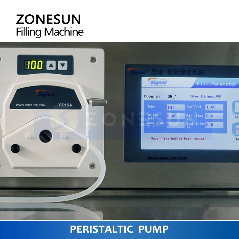 Zonesun dobrável espremer pacotes máquina de enchimento e selagem snap-sack máquina de embalagem pacotes de porção de dose única ZS-FS180