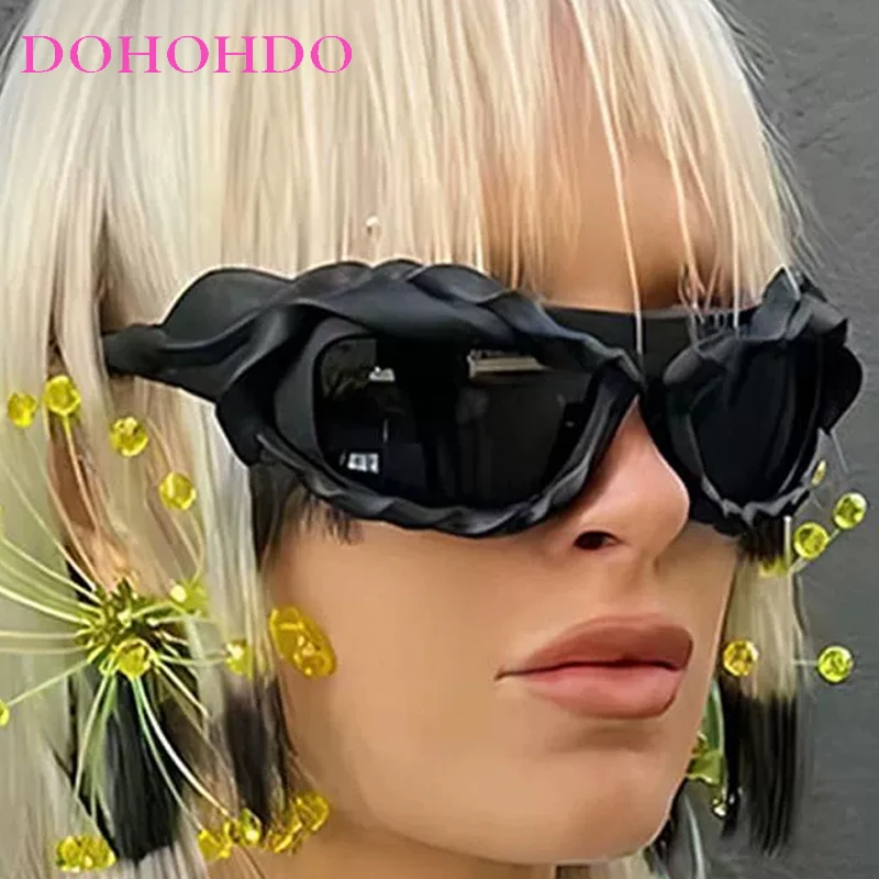 

Fashion Personality Punk Outdoor Drive Women Sunglasses Brand Design Men Sunglass Sports Hiking Windproof Goggles UV400 Lentes