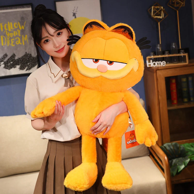 

Original Garfield Plush Cat Plush Toy Lazy Animal Tiger Skin Simulation Ugly Cat Doll Pillow Christmas Gift