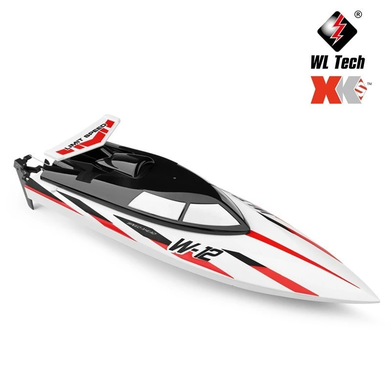 Weili Wl912-A High Simulation Full-Size Remote Control Boat Wireless High-Speed 2.4g Anti Rollover Remote Control Speedboat