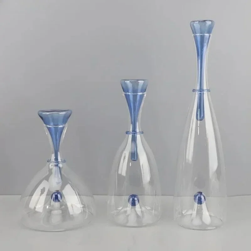 2026 Unique Transparent Glass Decanter Wine Utensils Flagon Kettle Ornament Wine Separator Wine Decanter Wines Container Barware