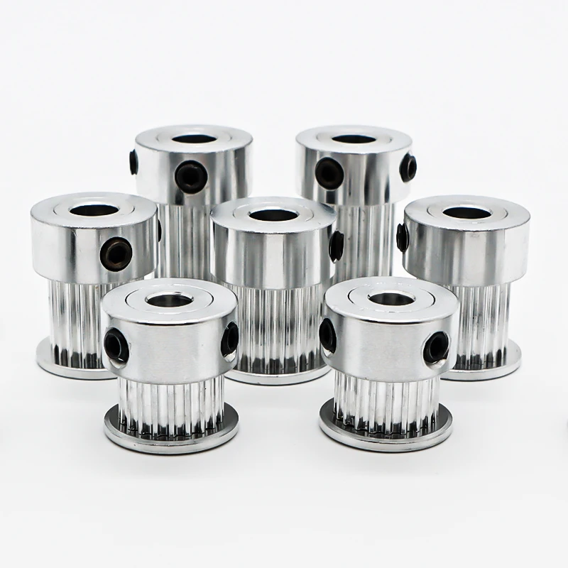 20Teeth 2GT Timing Pulley Bore 3/4/5/6/8mm Belt Width 6/9/10/15mm 2M Open Type Synchronous Wheel 3D Printer Parts GT2 20T Pulley