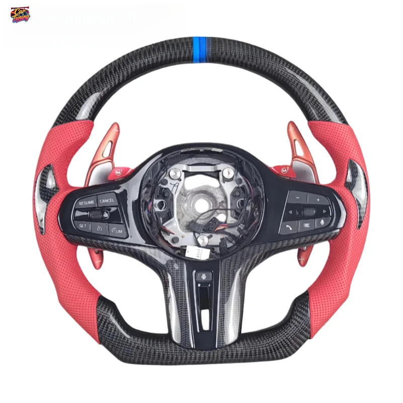 Forged Carbon Fiber Steering Wheel for BMW G20 G30 Premium Performance Interior Upgrade Without Airbag