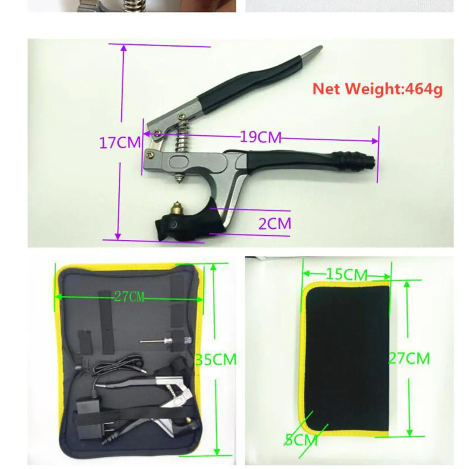 

Badminton Machine String Clamp Crimping Pliers Protective Sleeve Stringing