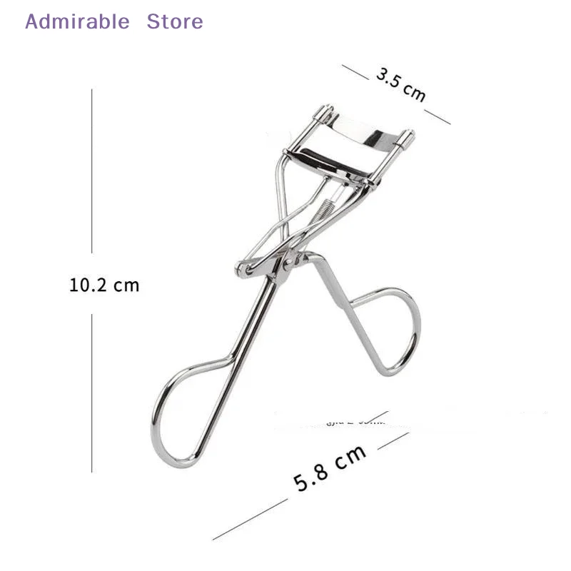 wProfessional Eyelash Curler Spring Loaded Design Long Lasting Curls 2 Colors Ideal Gift for Beauty Lover Girls