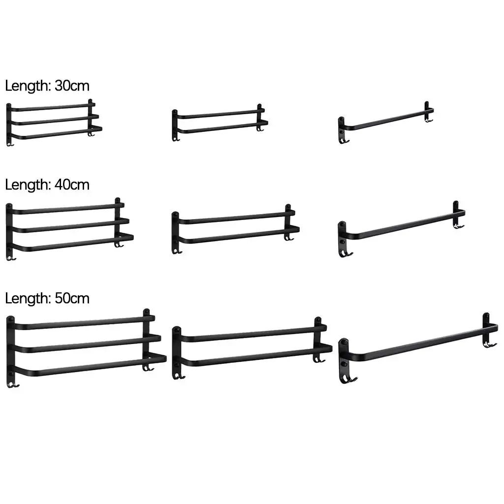 

Нержавеющая вешалка для кухонных полотенец для ванной комнаты, отеля, алюминиевый сплав