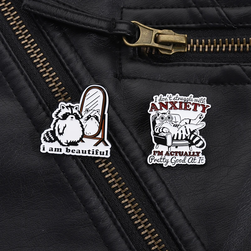 Health Wellness Quotes - Broche de bien-être émotionnelle, Style animal