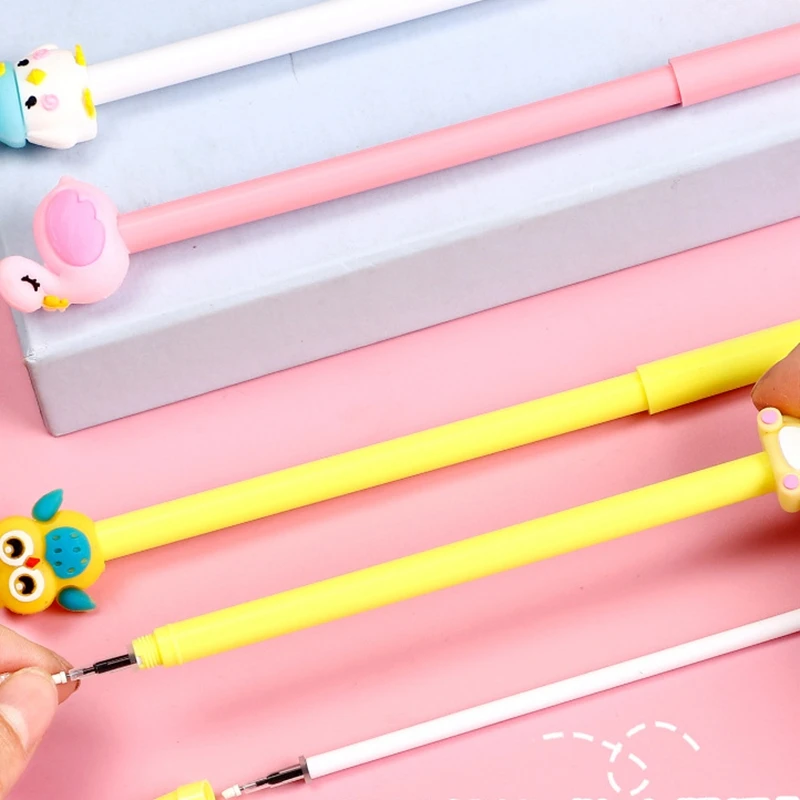 10/20PCS Cartoon Gel Pen Kids Birthday Party Favor Gifts Child Giveaways School Prizes Student Office Festival Gifts Bag Fillers