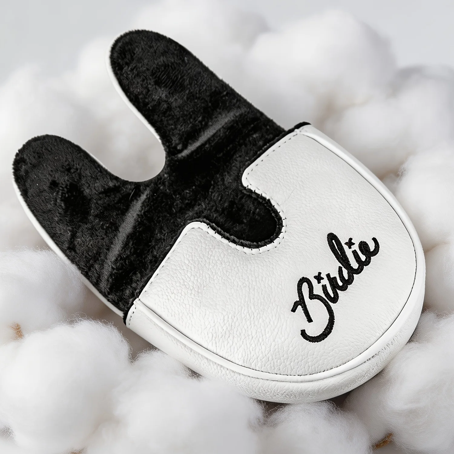 1 ชิ้น ปลอกหุ้มหัวพัตเตอร์กอล์ - Embroidery White บทวิจารณ์และราคา