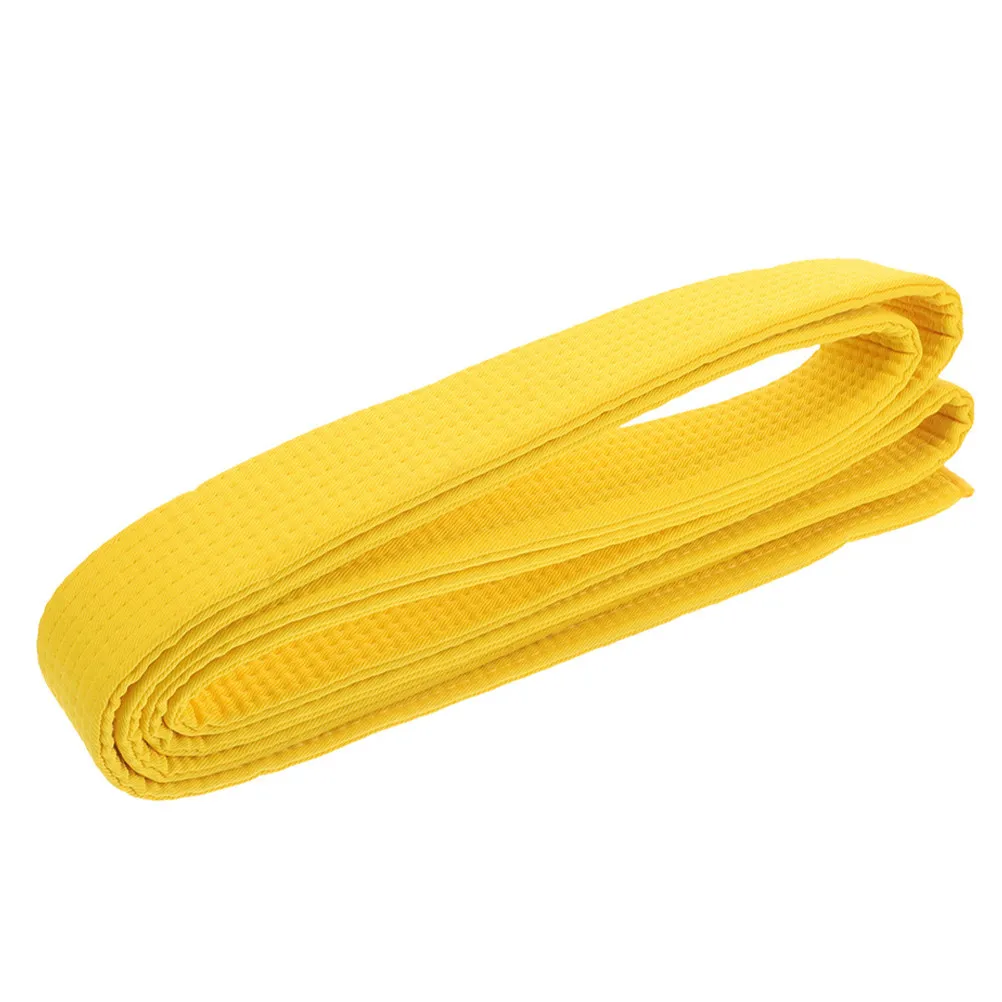 Cotton Martial Art Waist Band Taekwondo Belt for Karate Daily Use Light Weight Comfortable Training Uniform Belt