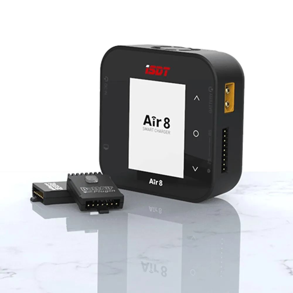 ISDT Smart Balance Charger Air8 DC 500W Ontlader APP Verbinding Multi Screen Interconnectie Voor LiFe Lilon LiPo ULiHV NiMH Pb