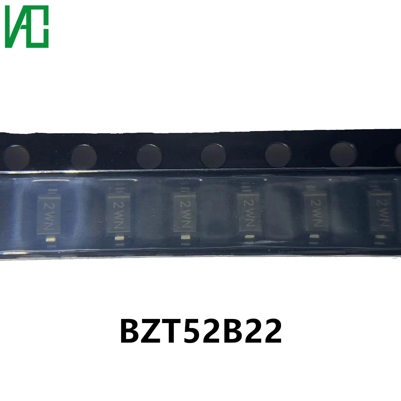 20Pcs Kit Transistor Kit BZT52B22 22V 0.5W Sod-123 In Sctock