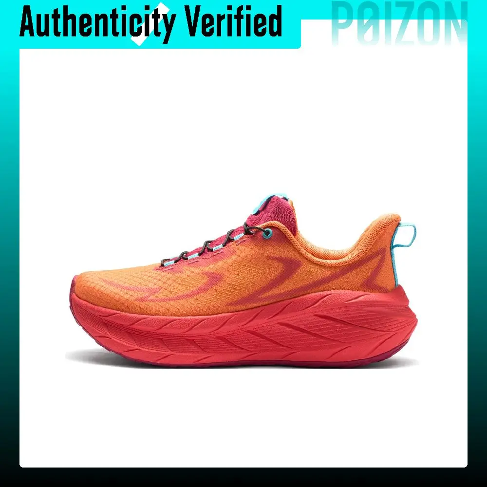 BMAI Expedition Pure 2.0 All Weather Fabric Low top Running Shoes Women's Sunset Orange XRPL014-3