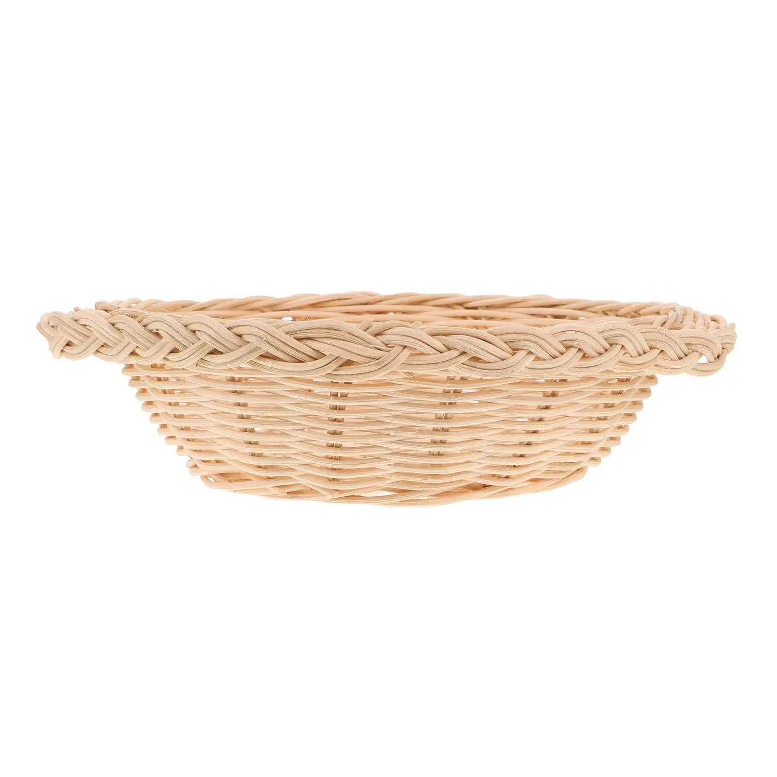 

Rattan Basket Blue Food Storage Container Bamboo Baskets Heat Insulation Kitchen Multifunctional Use Serving