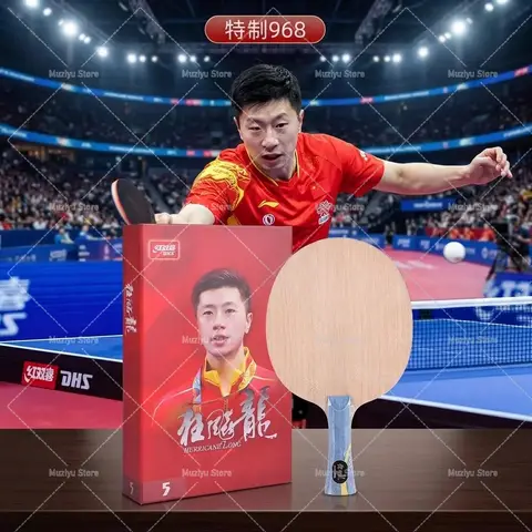Original DHS Hurricane Long 5 W968 National Version Table Tennis Blade with Box ALC Racket DHS MA Long Ping Pong Bat / Paddle