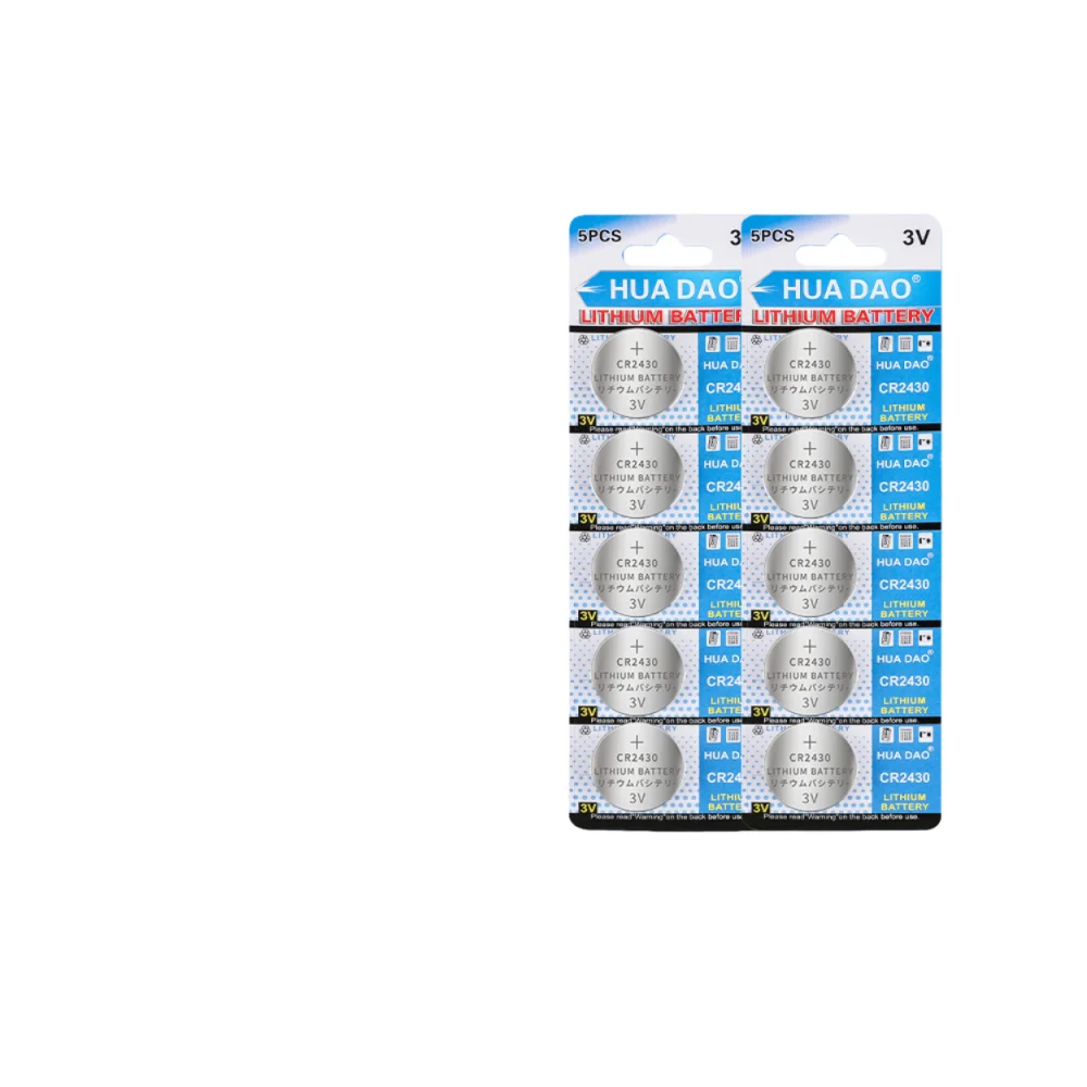 5-70pcs CR2430 Battary 3V Lithium Battery Coin Cell CR 2430 DL2430 BR2430 ECR2430 for Car Key Watch Remote