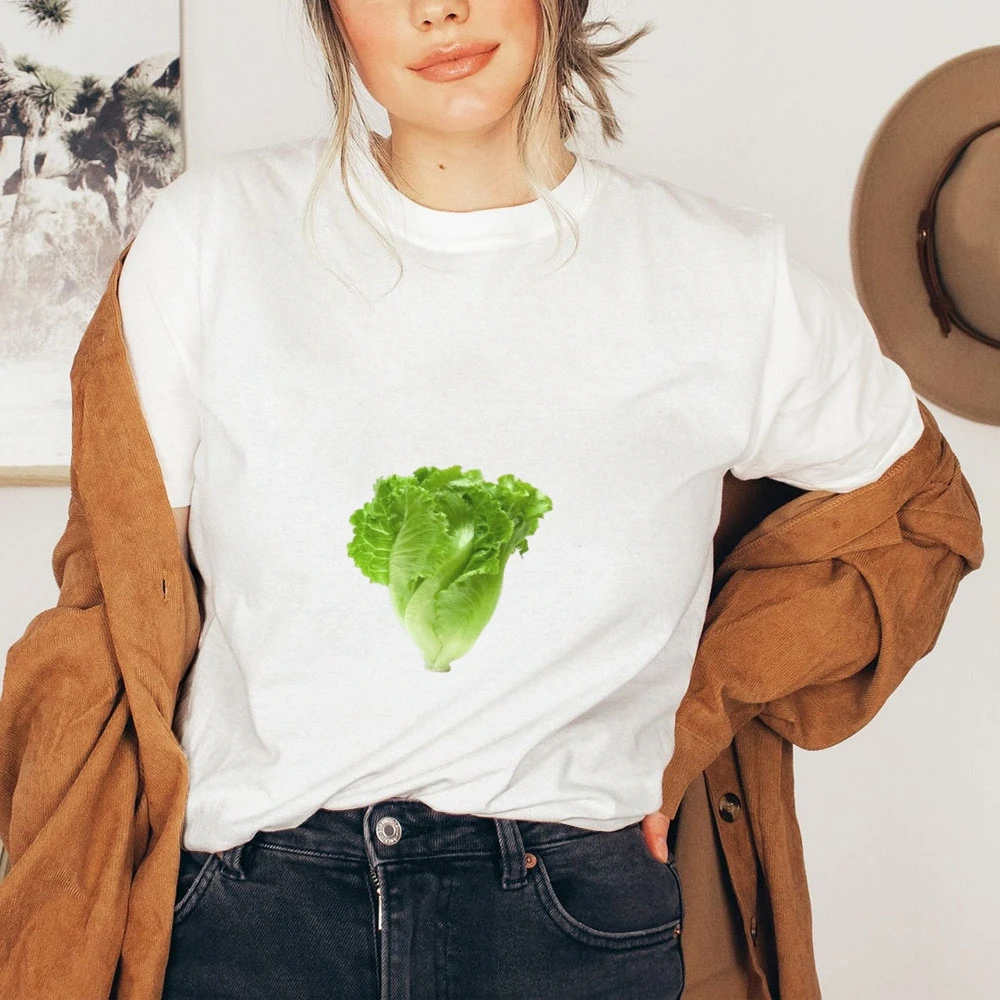 Zoete grafische tees T-shirt dames meisjes zacht katoen korte mouw casual streetwear Y2K print mode zomer tops