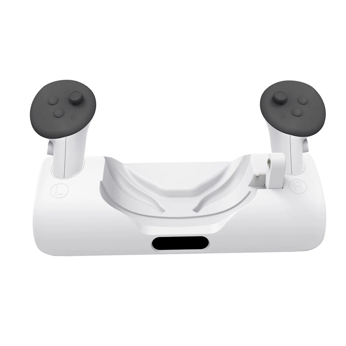 AT-Charging Stand Base for Meta Quest 3 Helmet Color Light Handle Storage Glasses Holder Display
