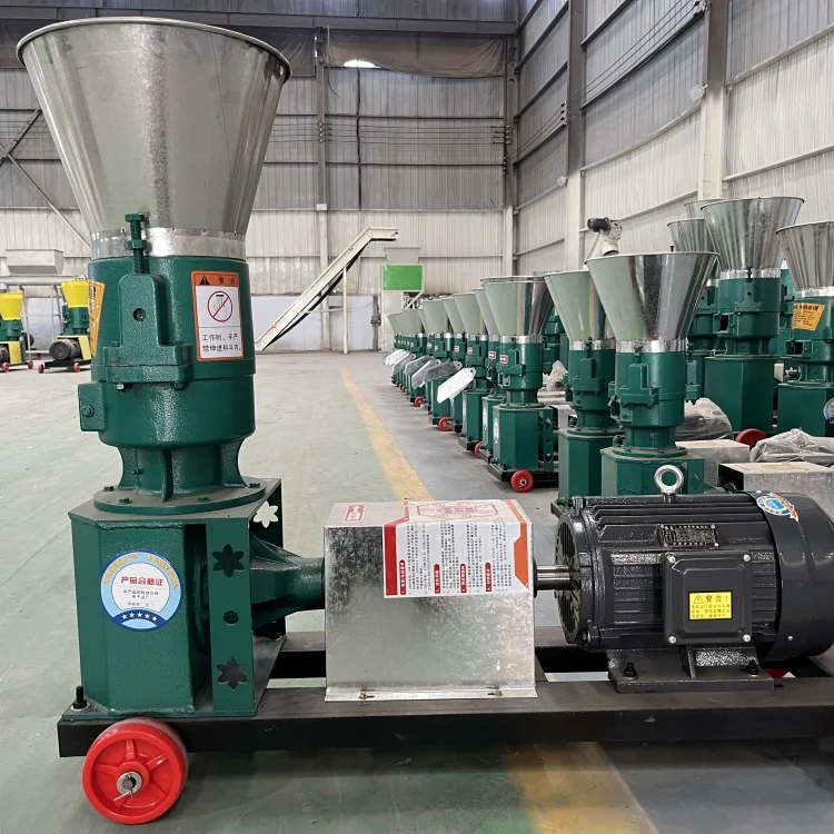 Máquina de procesamiento de alimentos para animales Máquinas de procesamiento de alimentos para aves de corral en China