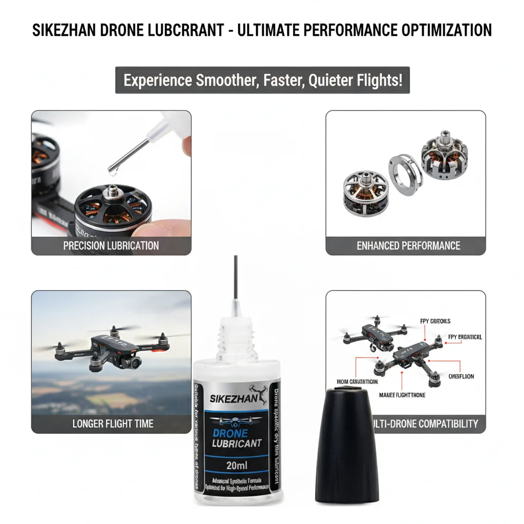 Micro Drone Motor Bearing Lubricant Oil Tiny Whoop RC FPV Quadcopter Brushless Motor Gear High Speed Anti-friction Maintenance