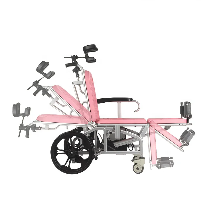 Waterproof Electric Shower Chair 180° Recline Bath Chair with Waterproof Hand Control for Elderly Disabled Home Care