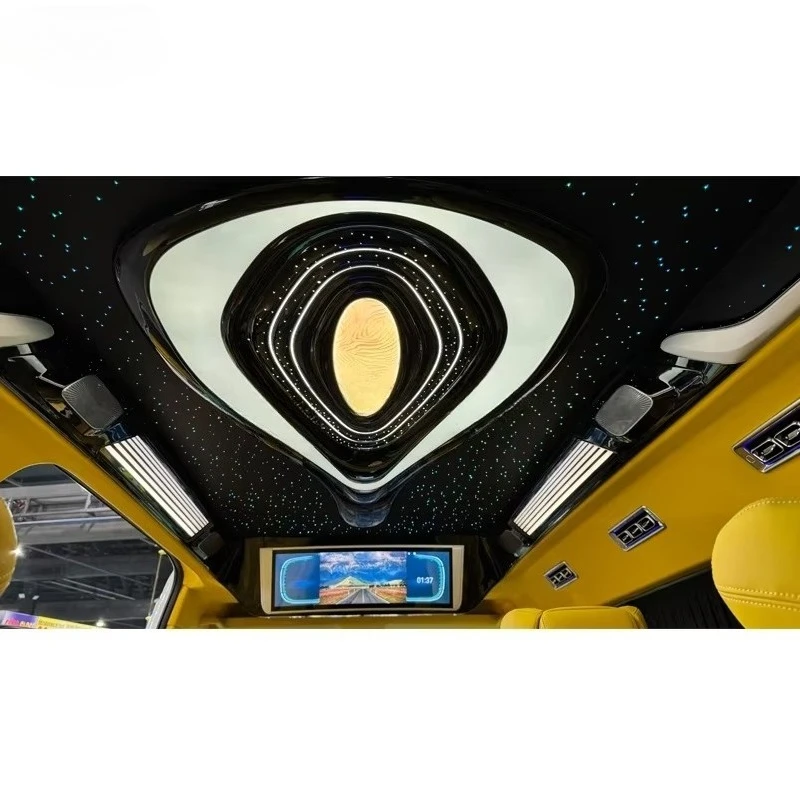 New 2026 Starry Sky Design Luxury Ceiling Light for 300 MPV Interior Roof Lamp Ambient Lighting Kit