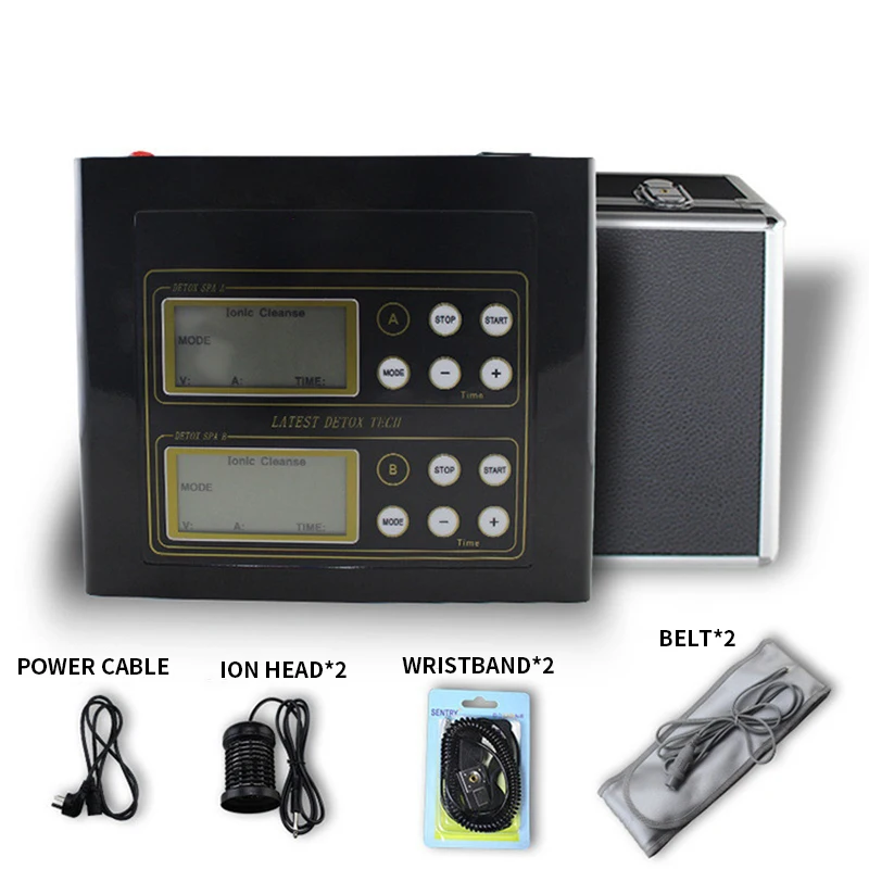 WTH-208-A Podwójna Spa Detoksująca do Stóp Jonowa Spa Detoksująca do Stóp Wysokiej Jakości z Paskiem Dalekiej Podczerwieni Pielęgnacja Zdrowia Oczyszczanie Jonowe Komórek