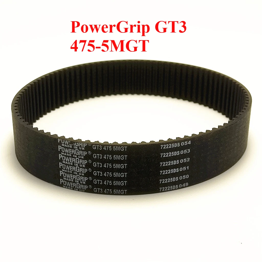 PowerGrip GT3 475-5MGT Neopren 95-Zahn-Zahnriemen für 3D-Drucker, Motorrad, E-Bike, Mittelmotor-Spindelantrieb – Detail 2