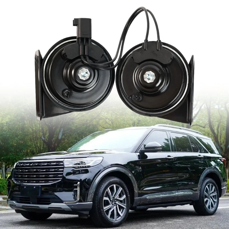 

A2UC Premium Metal Automotive Horns Enhancing Sound Output for Cars Single Plug Connection