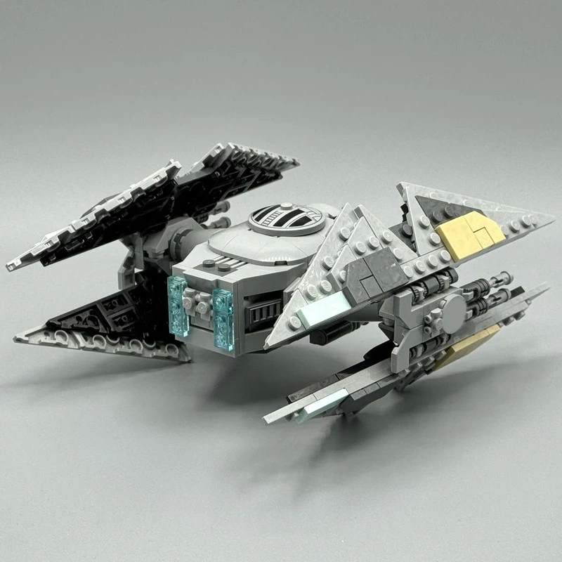369 Uds. MOC TIE Avenger prototipo Star Battle bloques de construcción juguete de plástico para regalo de Navidad niños adolescentes construcción de ladrillos