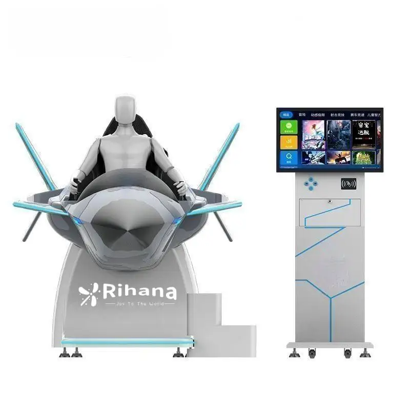 2024 Popular New Design Factory Direct Commercial Huaxia Fighter VR Flight Simulator for Sale