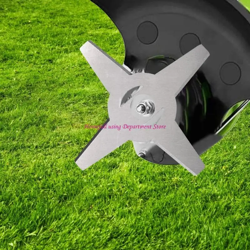 

Sturdy Steel Lawn Mower Blade Replacement Part for Garden Trimmers and Cutters