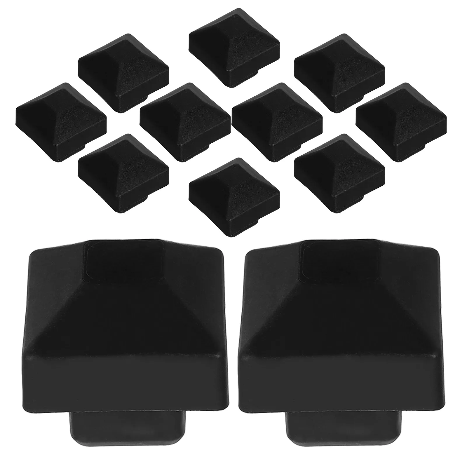 12Pcs Balcony Planter Box Accessories Sturdy Plastic Planting Box Parts Time Saving Easy Install Versatile for Outdoor Window