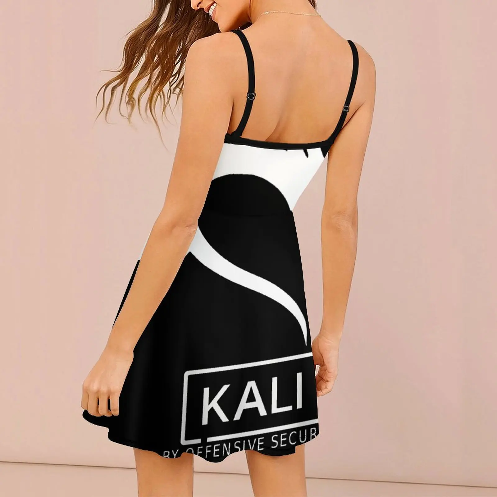 Exotic  Woman's Gown Strappy Dress Kali Linux Essential for Sale Women's Sling Dress Graphic Cool  Parties Sarcastic