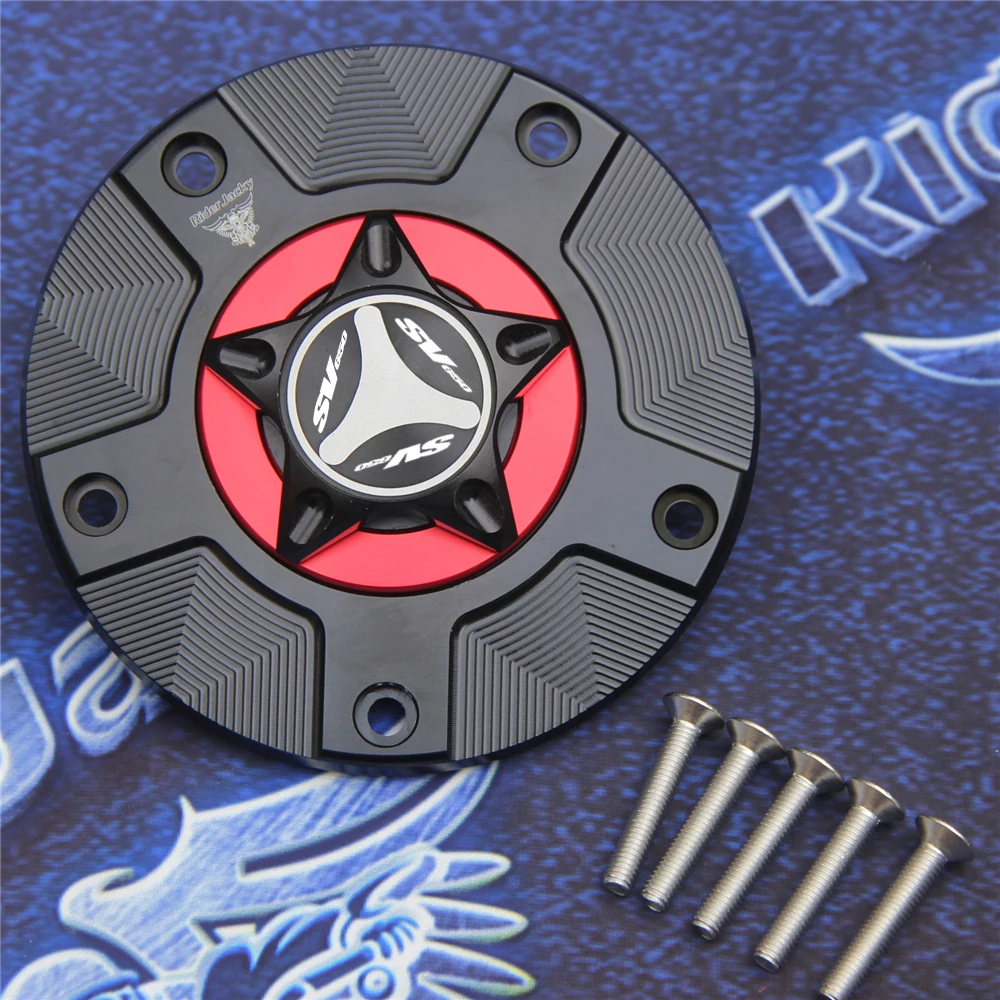 

CNC Aluminum Keyless Motorcycle Fuel Gas Tank Cap Cover For SUZUKI SV650 SV 650 2003-2019 (2015 2016 2017 2018）