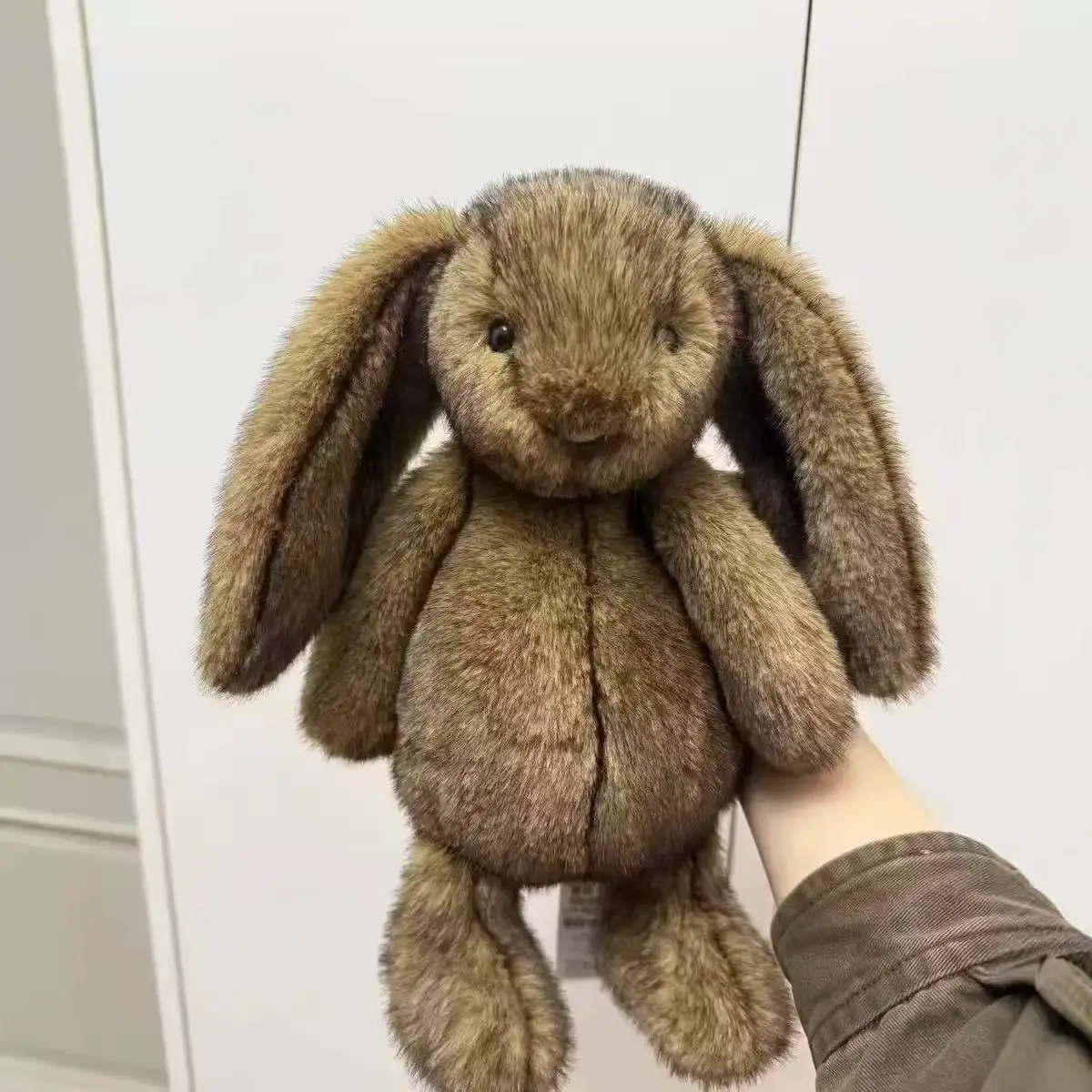 Etikettiertes Bonnie Rabbit Plüschtier mit Blumenmuster und Blumenohren, weiches Sofakissen, Geburtstagsgeschenk 818, Geschenk zum Schulanfang