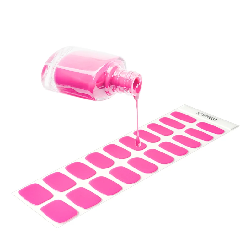 Colorful Waterproof 2D 3D Nail Art Designs Fashionable DIY French Gel Nail Inspired Christmas Autumn-Free Adhesive Nail Foil