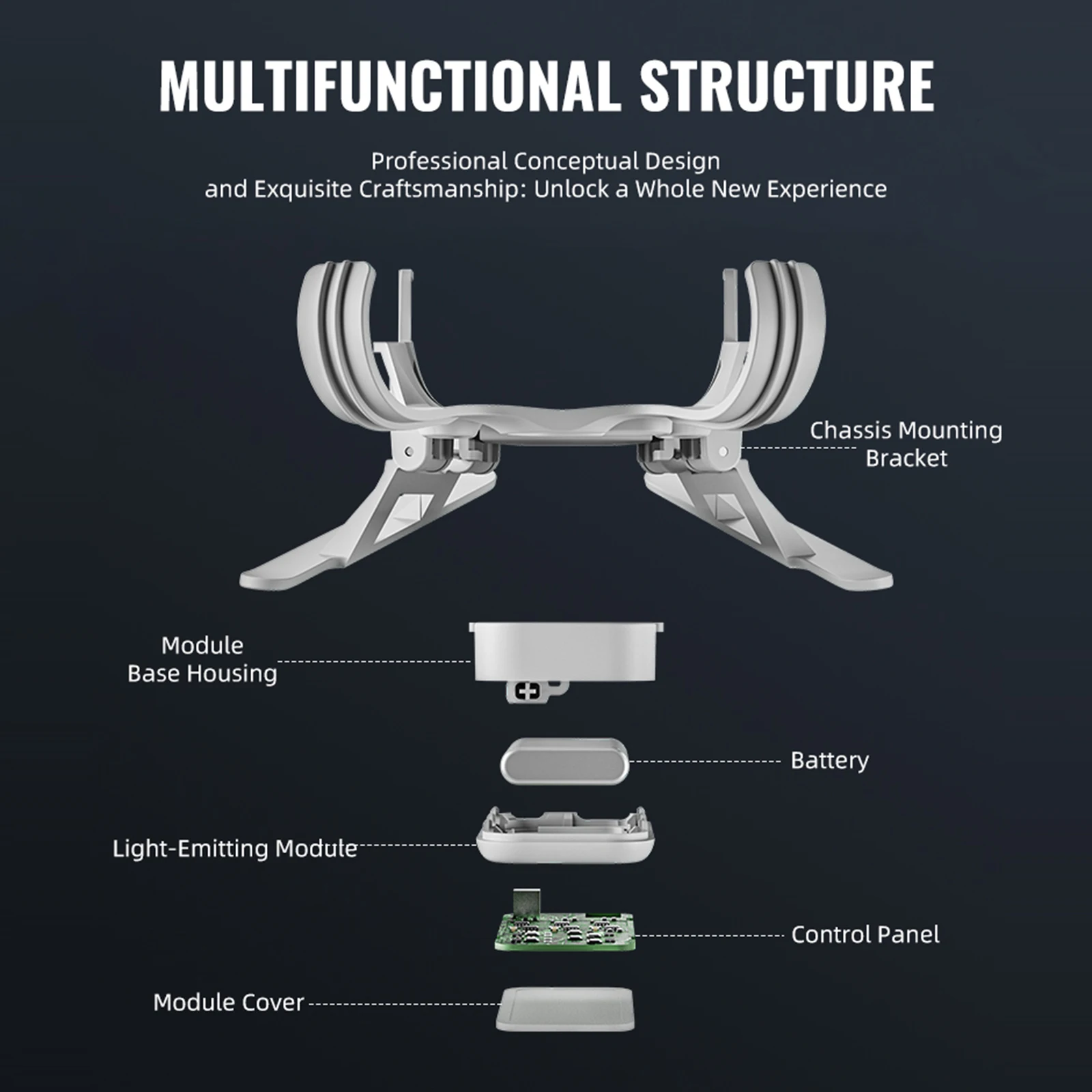Landing Gear Height Extension Landing Gear Quick-Release Landings Gears Legs for Drone Accessories Extension Kit