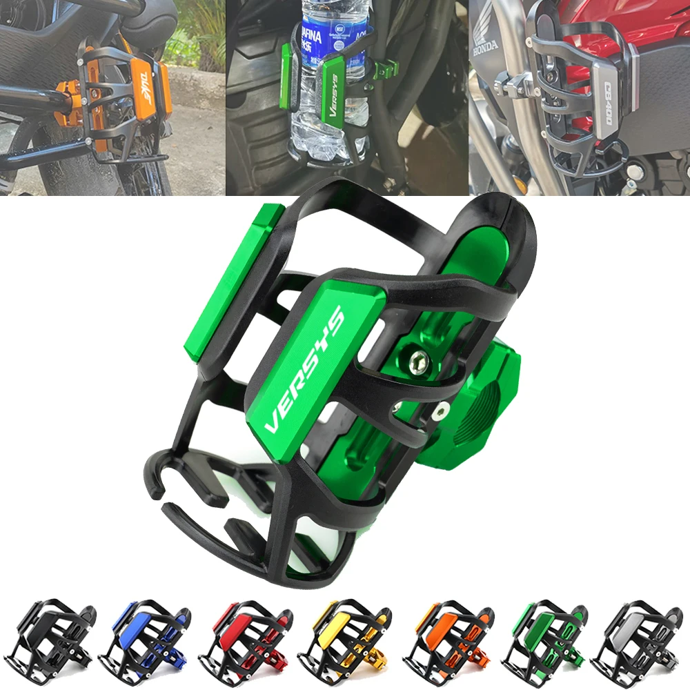 For Kawasaki VERSYS 300X 650 1000 VERSYS300X VERSYS1000 high quality Motorcycle Beverage Water Bottle Drink Cup Holder Mount